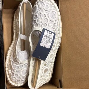 Floral Lace Celia Flats